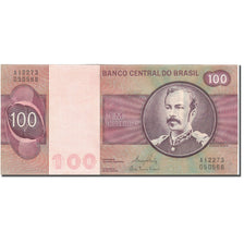 Banknote, Brazil, 100 Cruzeiros, KM:195Ab, AU(55-58)