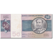 Banknot, Brazylia, 50 Cruzeiros, KM:194b, AU(50-53)