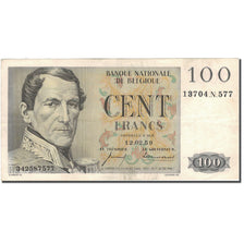 Banknote, Belgium, 100 Francs, 1959, 1959-02-12, KM:129c, VF(30-35)