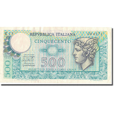 Nota, Itália, 500 Lire, 1976, 1976-12-20, KM:94, AU(50-53)