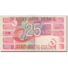 Banconote, Paesi Bassi, 25 Gulden, 1989, 1989, KM:100, MB+