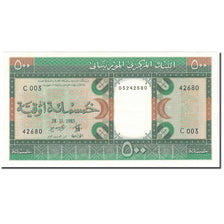 Banconote, Mauritania, 500 Ouguiya, 1985, 1985-11-28, KM:6c, FDS