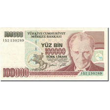 Geldschein, Türkei, 100,000 Lira, L.1970, KM:205, UNZ-