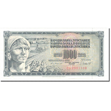 Geldschein, Jugoslawien, 1000 Dinara, 1981, 1981-11-04, KM:92a, UNZ-