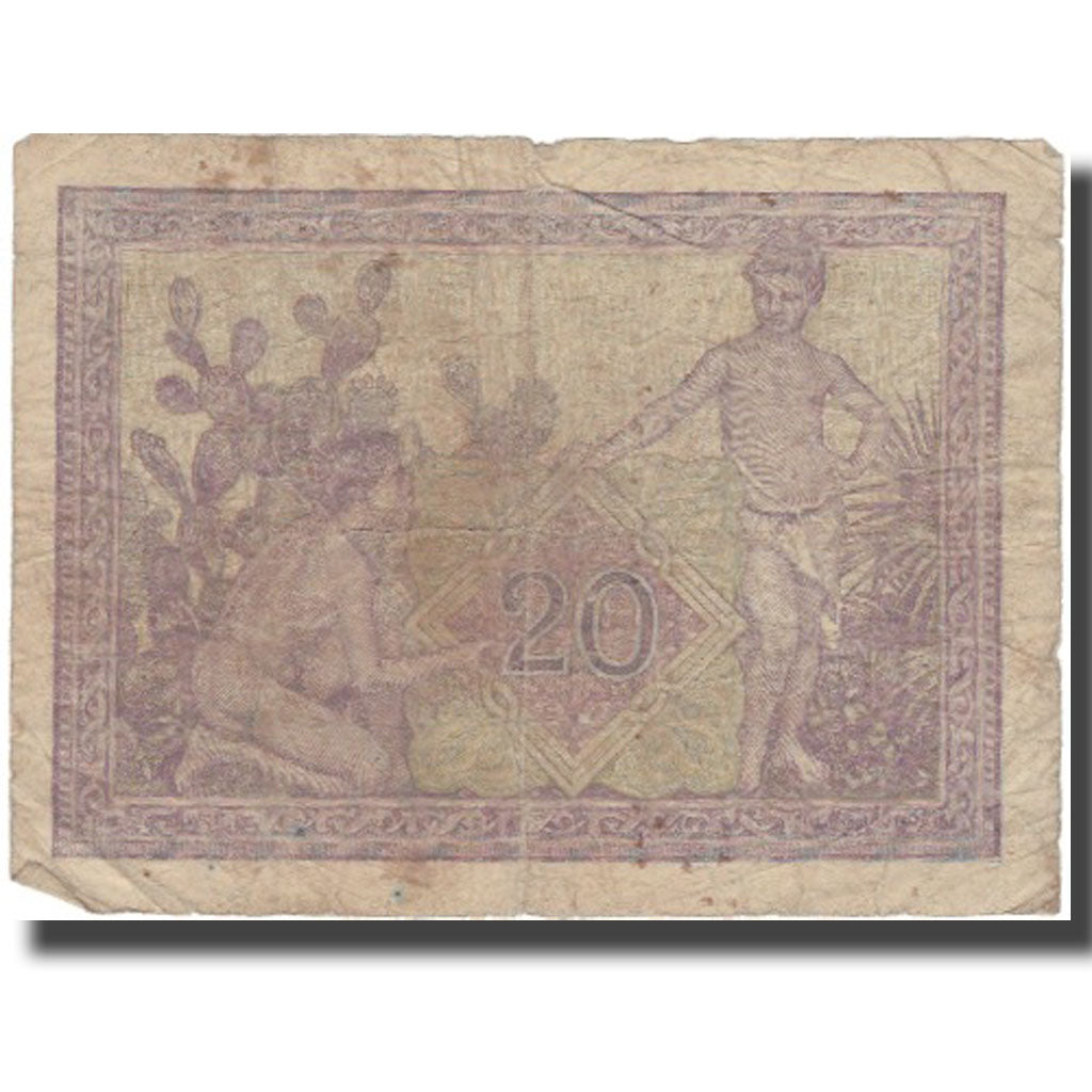 Banknote, Algeria, 20 Francs, 1945, 1945-02-02, KM:92a, F(12-15)