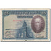 Banknot, Hiszpania, 25 Pesetas, 1928, 1928-08-15, KM:74b, VF(30-35)