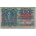 Banknote, Hungary, 20 Korona, 1913, 1913-01-02, KM:20, EF(40-45)