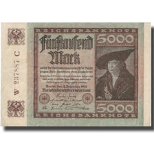 Banknote, Germany, 5000 Mark, 1922, 1922-12-02, KM:81a, VF(30-35)