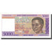 Banknot, Madagascar, 5000 Francs = 1000 Ariary, 1994-1995, Undated (1995)