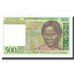 Nota, Madagáscar, 500 Francs = 100 Ariary, KM:75b, UNC(64)