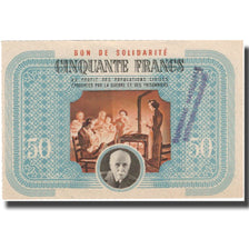 Francja, Bon de Solidarité, 50 Francs, Bon de solidarité, AU(55-58)