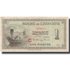 Banconote, INDOCINA FRANCESE, 1 Piastre, KM:76b, BB