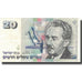Banconote, Israele, 20 New Sheqalim, 1993, KM:59a, BB+