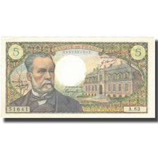 Francja, 5 Francs, Pasteur, 1966, 1967-12-07, EF(40-45), Fayette:61.6, KM:146b