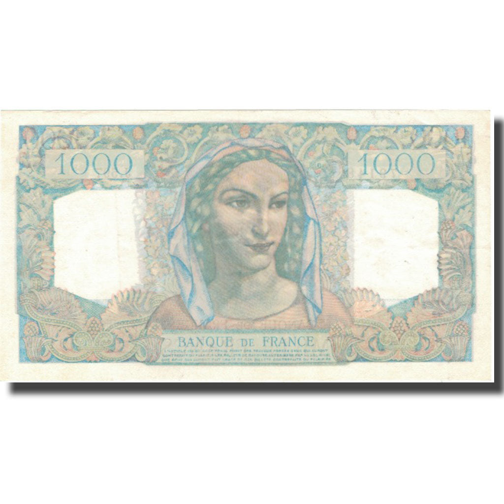 France, 1000 Francs, Minerve et Hercule, 1949, 1949-09-01, AU(55-58)
