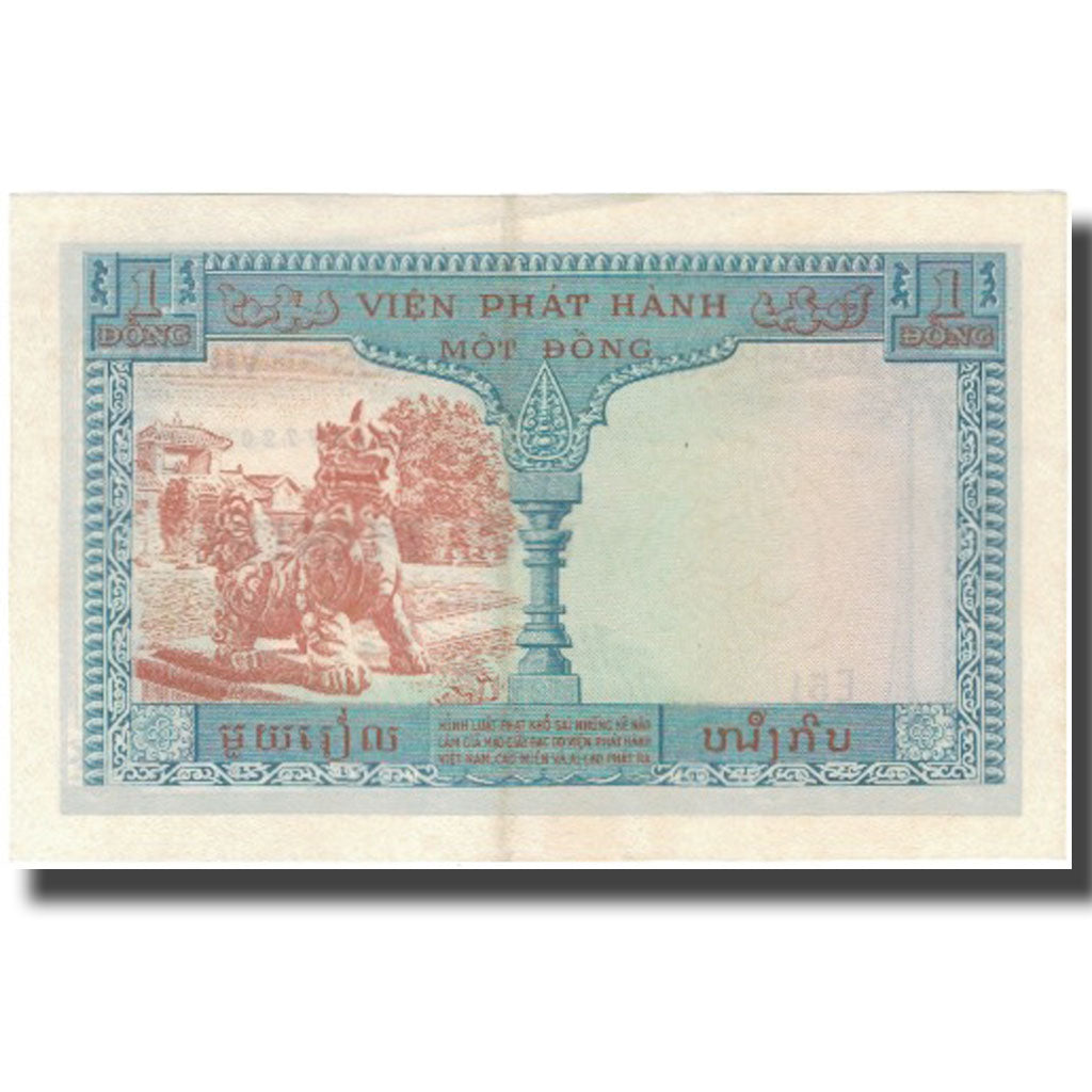Banconote, INDOCINA FRANCESE, 1 Piastre = 1 Dong, KM:105, SPL