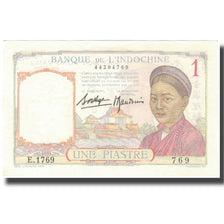 Banconote, INDOCINA FRANCESE, 1 Piastre, KM:54b, SPL