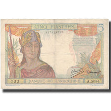 Geldschein, FRENCH INDO-CHINA, 1 Piastre, KM:54a, SS