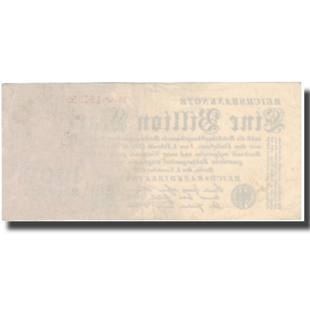 Biljet, Duitsland, 1 Billion Mark, 1923, 1923-11-01, KM:129, TTB