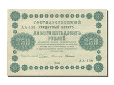 Banconote, Russia, 250 Rubles, 1918, SPL-