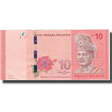 Banknot, Malezja, 10 Ringgit, 2012, KM:53, AU(55-58)