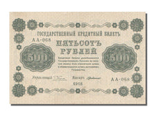Russia, 500 Rubles, 1918, KM #94b, AU(55-58), AA.068