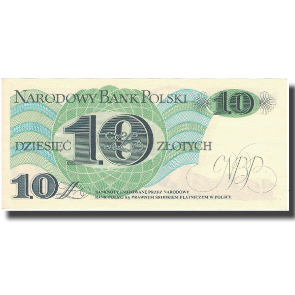 Banknote, Poland, 10 Zlotych, 1982, 1982-06-01, KM:148a, UNC(63)