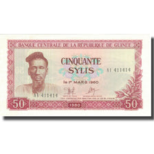 Banconote, Guinea, 50 Sylis, 1960, 1960-03-01, KM:25a, FDS