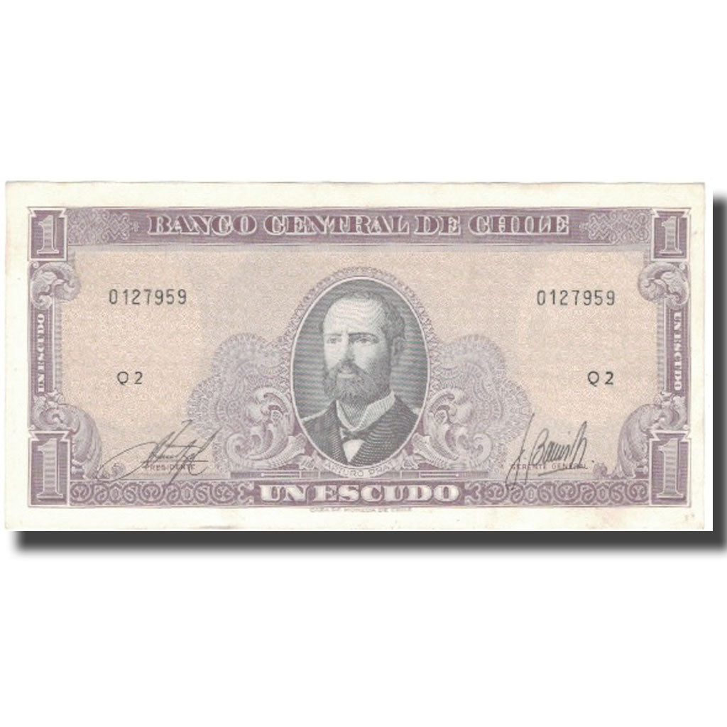 Banconote, Cile, 1 Escudo, 1962-1975, KM:135a, SPL