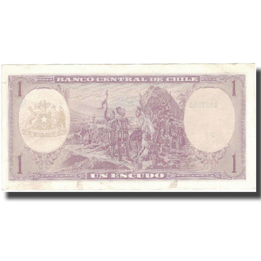 Banconote, Cile, 1 Escudo, 1962-1975, KM:135a, SPL