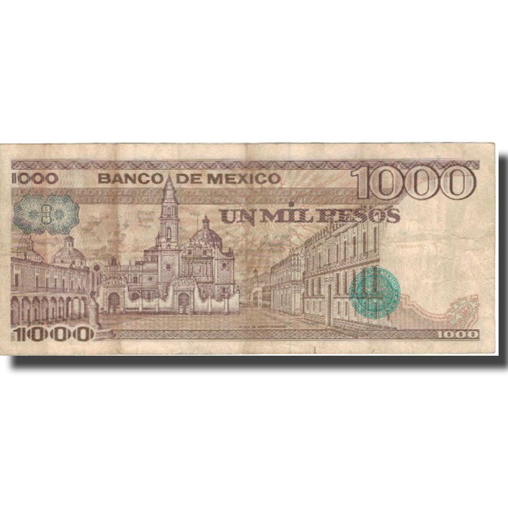 Billet, Mexique, 1000 Pesos, 1984, 1984-10-30, KM:81, TB