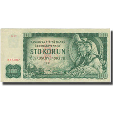 Banknote, Czechoslovakia, 100 Korun, 1961, KM:91b, EF(40-45)