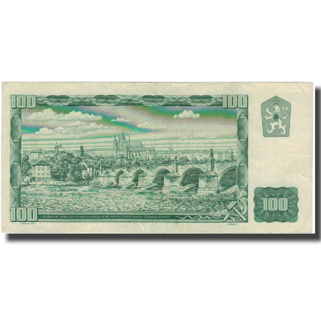 Banknote, Czechoslovakia, 100 Korun, 1961, KM:91b, EF(40-45)
