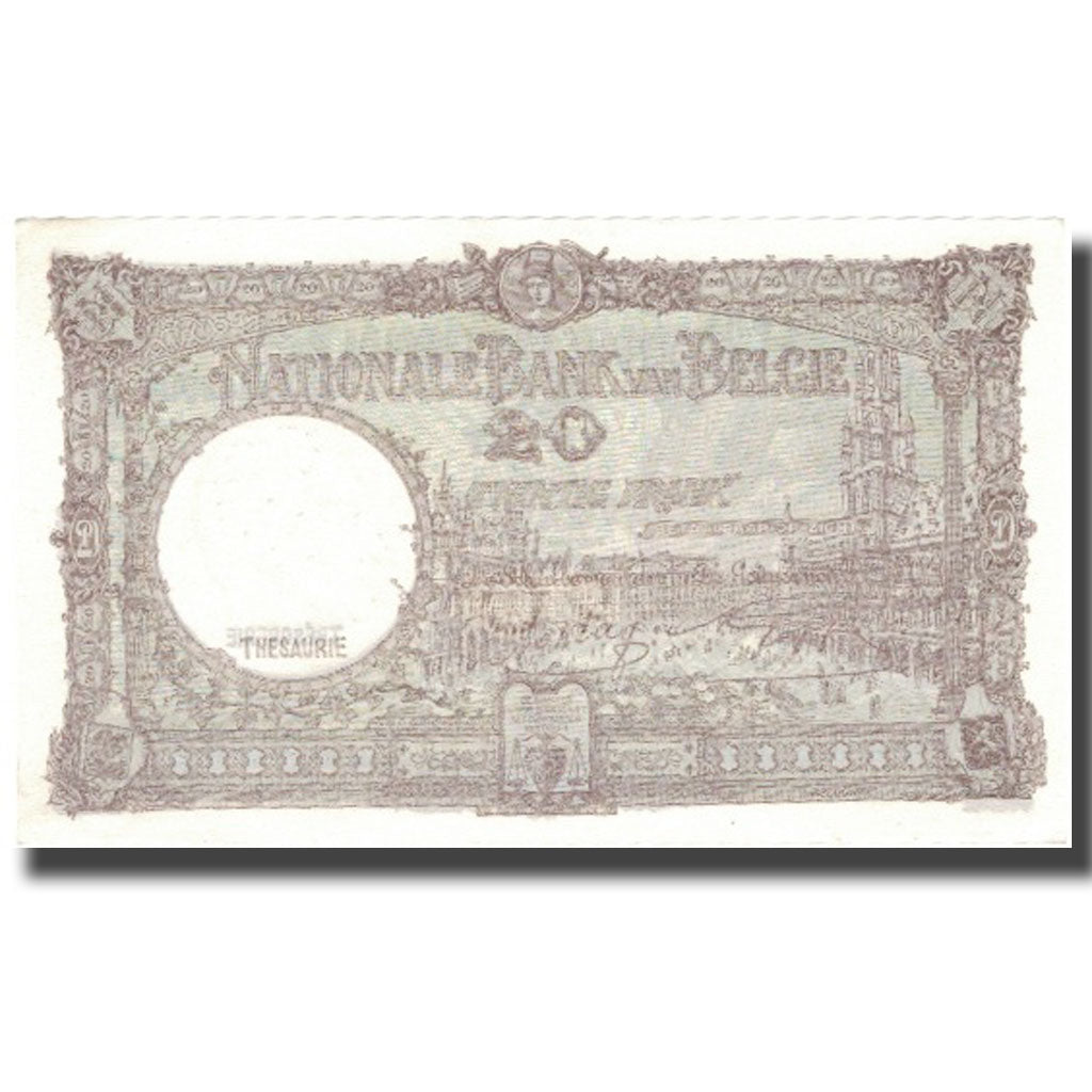 Banconote, Belgio, 20 Francs, 1948, 1948-09-01, KM:116, SPL