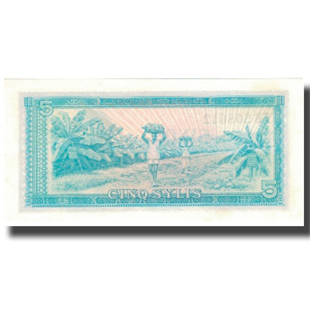 Geldschein, Guinea, 5 Sylis, 1980, 1980, KM:22a, UNZ