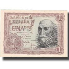 Banconote, Spagna, 1 Peseta, 1953, 1953-07-22, KM:144a, SPL