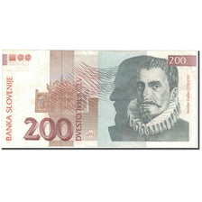 Banknote, Slovenia, 200 Tolarjev, 2004, 2004-01-15, KM:15d, AU(50-53)