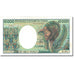 Geldschein, Congo Republic, 10,000 Francs, 1992, KM:13, UNZ-