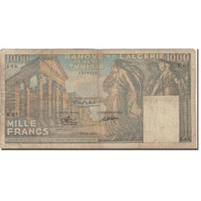 Banconote, Tunisia, 1000 Francs, 1950, 1950-07-10, KM:29a, MB