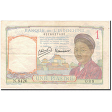 Banconote, INDOCINA FRANCESE, 1 Piastre, KM:52, BB