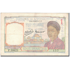Banconote, INDOCINA FRANCESE, 1 Piastre, KM:52, BB+