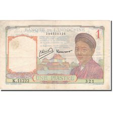 Banconote, INDOCINA FRANCESE, 1 Piastre, KM:52, BB+
