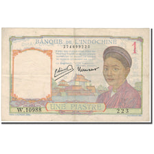 Banconote, INDOCINA FRANCESE, 1 Piastre, KM:52, BB
