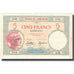 Geldschein, Französisch-Somaliland, 5 Francs, 1928, 1928, KM:6b, VZ+