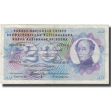 Banknote, Switzerland, 20 Franken, 1972, 1972-01-24, KM:46t, VF(20-25)