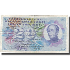 Geldschein, Schweiz, 20 Franken, 1971, 1971-02-10, KM:46s, S
