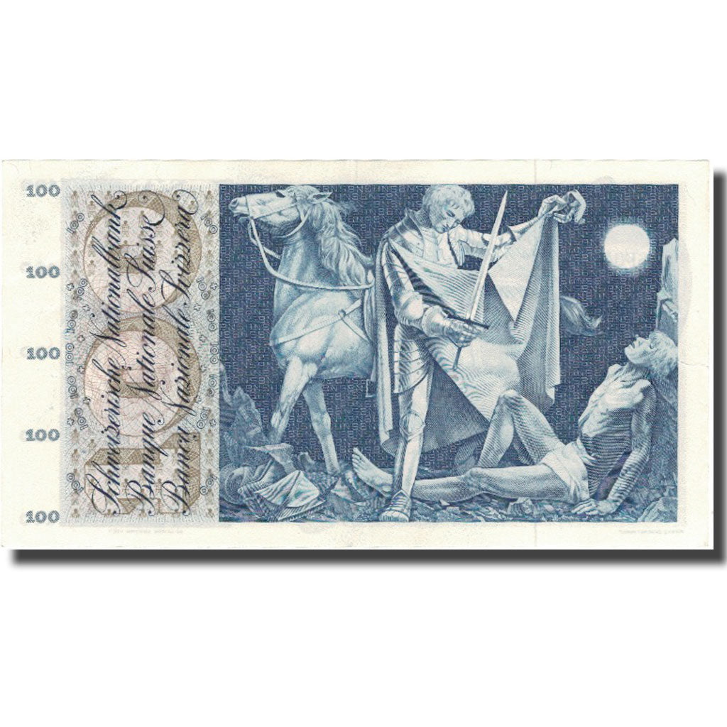 Billete, 100 Franken, 1969, Suiza, 1969-01-15, KM:49k, MBC