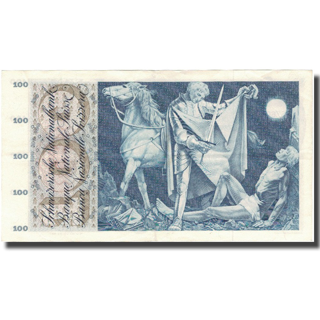 Billete, 100 Franken, 1967, Suiza, 1967-01-01, KM:49j, MBC