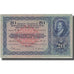 Banconote, Svizzera, 20 Franken, 1947, 1947-10-16, KM:39p, MB