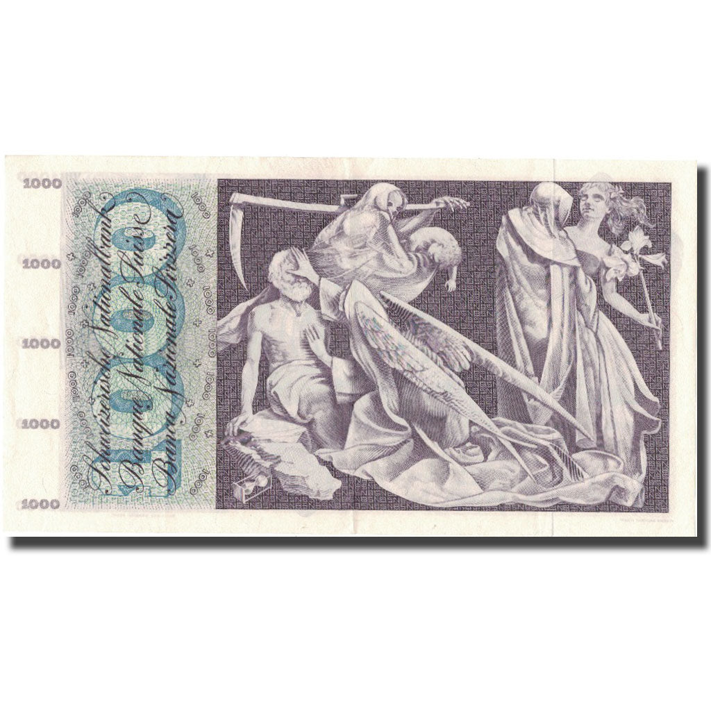 Billet, Suisse, 1000 Franken, 1960, 1960-12-22, KM:52d, TTB+